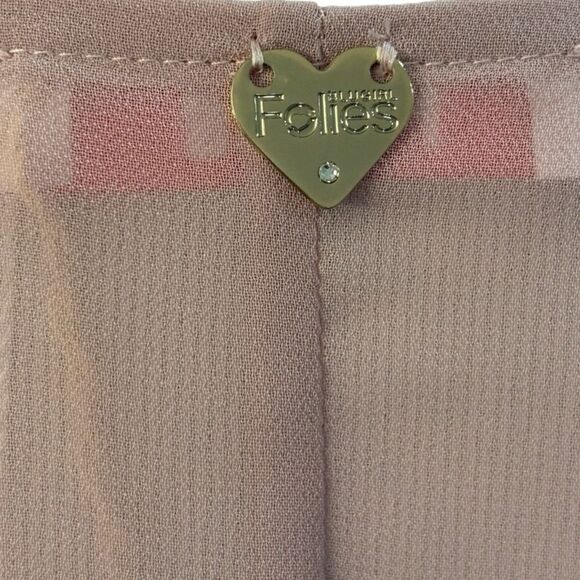 NWT Blugirl Folies Blush Pink Blouse - Picture 7 of 9